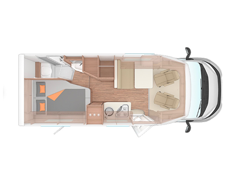 ginbie camperliebe weinsberg caracompact 600mf prepper skizze